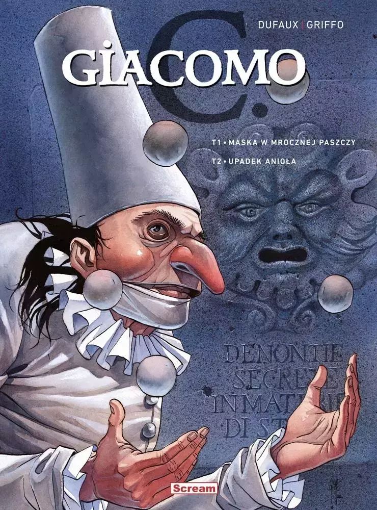 Giacomo C. Maska w mrocznej paszczy / Upadek anioła - Książki
