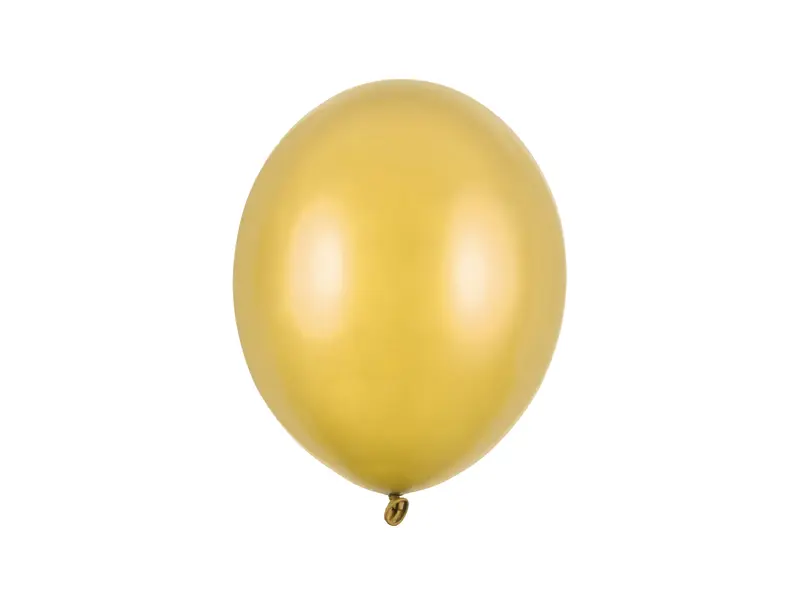 Balony Strong 27cm, Metallic Gold (1 op. / 100 szt.) - Impreza