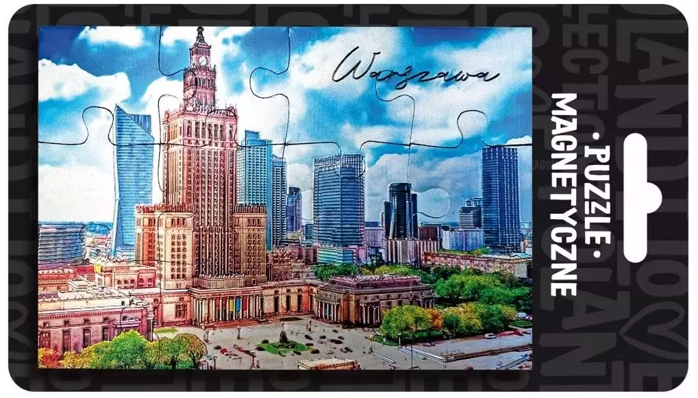 Magnes puzzle Warszawa ILP-MAG-PUZZ-WAR-02 - Papiernicze i szkolne