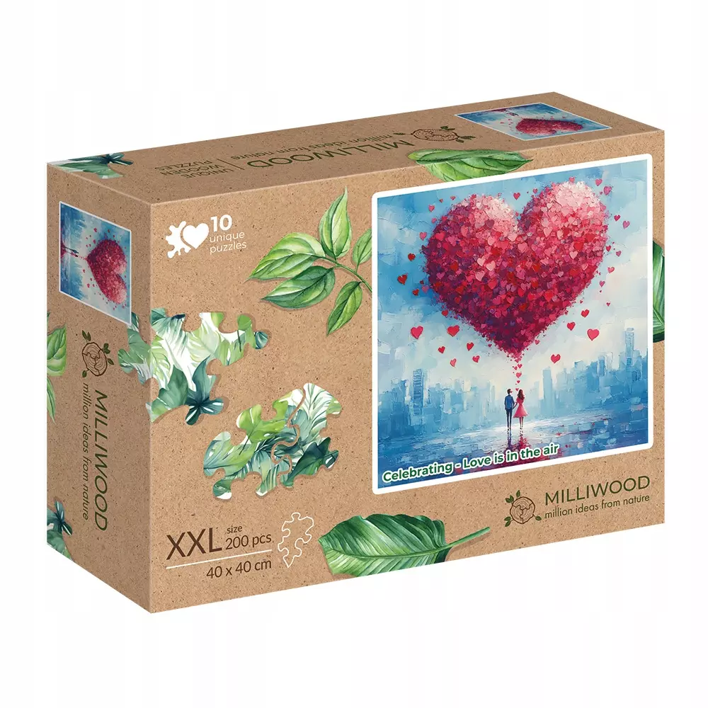 Puzzle Alexander Celebrating 200 elementów Love is in the air - Miłość wisi w powietrzu - Puzzle