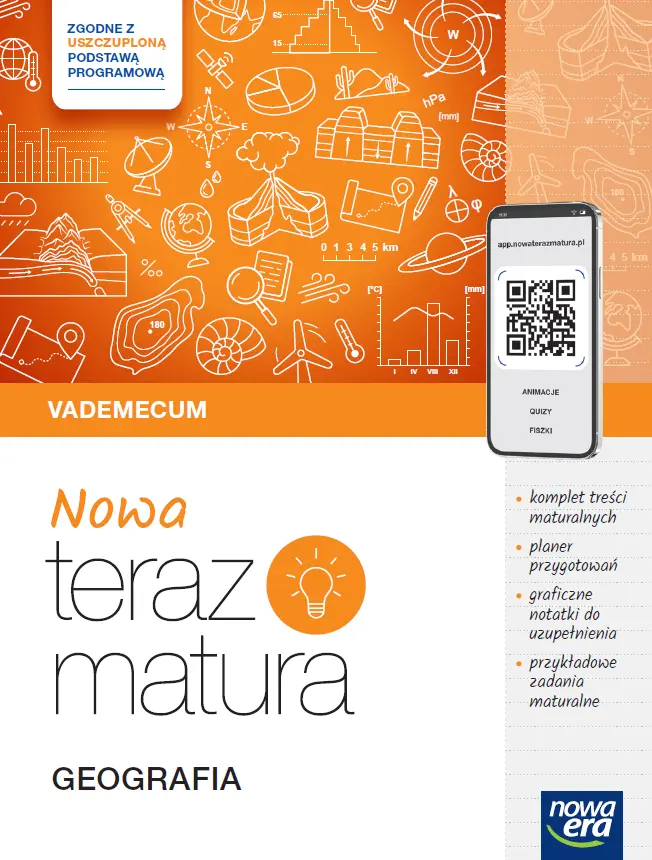 Nowa teraz matura 2024/2025. Geografia. Vademecum. Zakres rozszerzony. Edycja 2024 - Książki