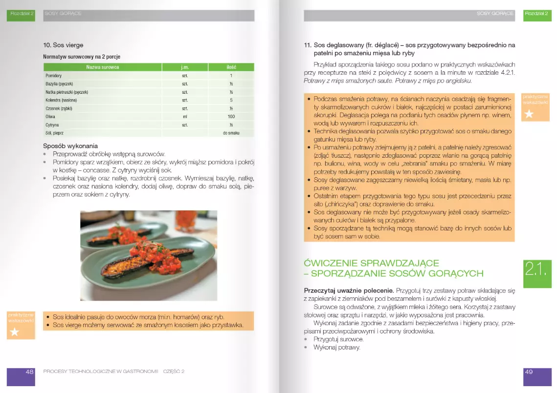 Procesy technologiczne w gastronomii. Część 2 - Książki