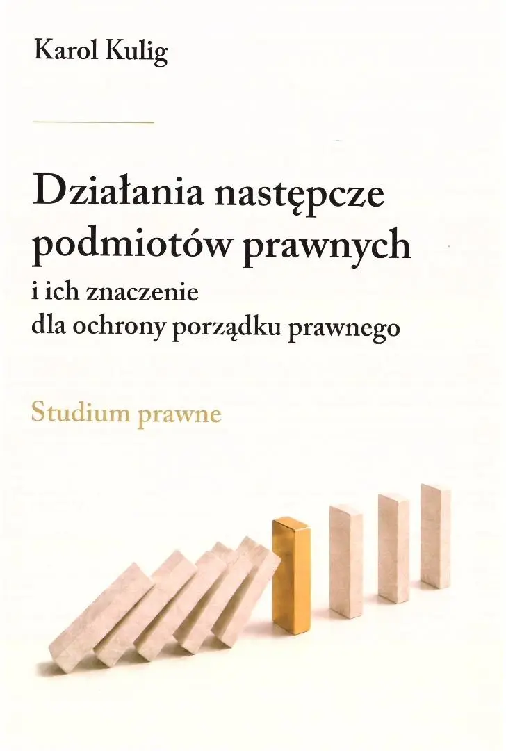 Działania następcze podmiotów prawnych - Książki