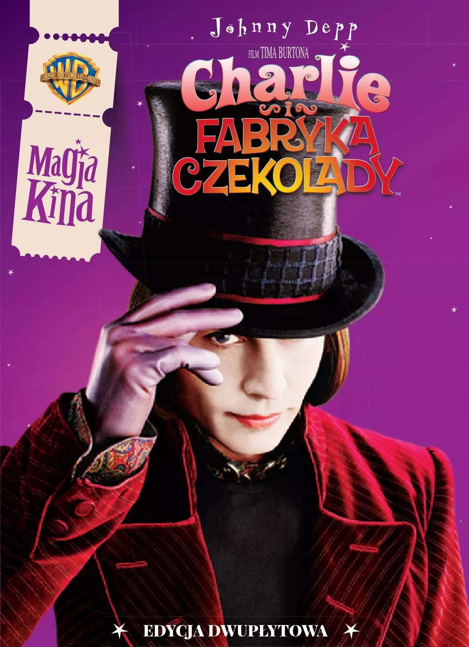 Magia Kina. Charlie i Fabryka Czekolady, DVD - Filmy
