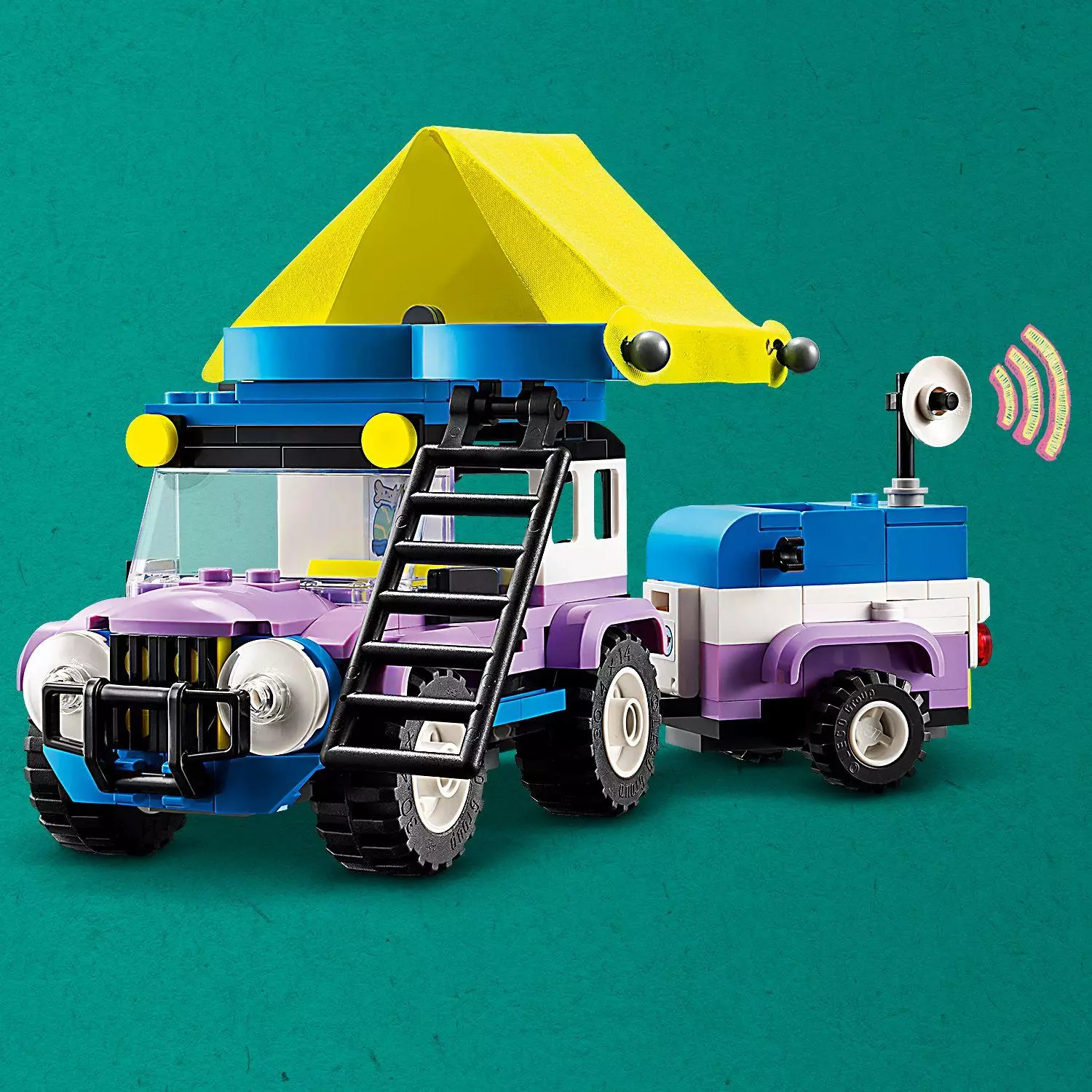 LEGO Friends Kamper z mobilnym obserwatorium gwiazd 42603 - Zabawki