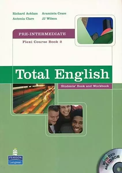 Total English. Pre-intermediate Course Book 2, CD + DVD - Książki