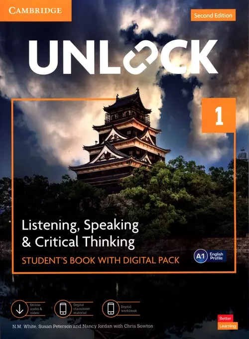 Unlock 1 Listening, Speaking & Critical Thinking Student's Book with Digital Pack - Książki