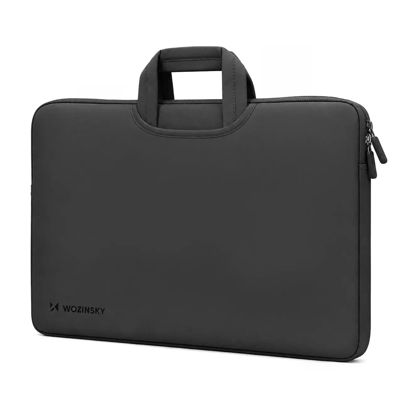Torba na laptop Wozinsky WNT-17B 17.3" z chowaną rączką neoprenowa - czarna - Elektronika i akcesoria