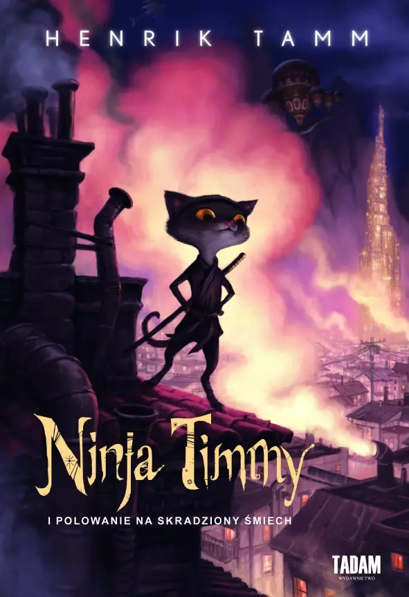 Ninja Timmy i polowanie na skradziony śmiech - Książki