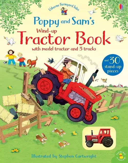 Poppy and Sam's Wind-Up Tractor Book - Książki