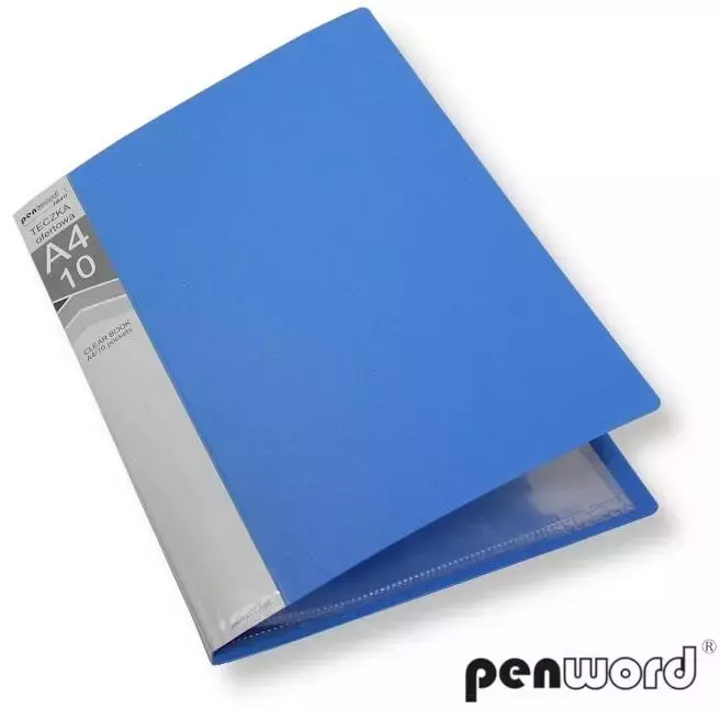 Teczka A4/10 ofertowa niebieska - Papiernicze i szkolne