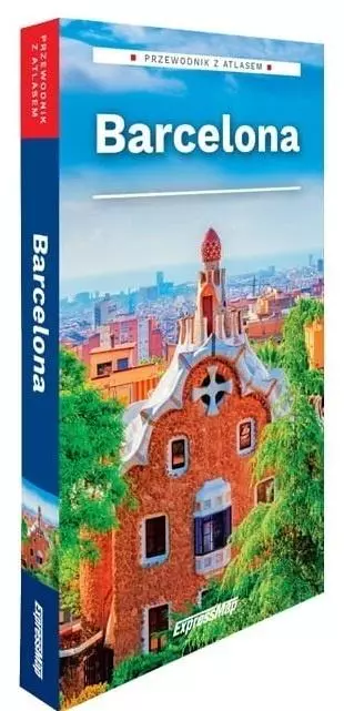 Barcelona 2w1 przewodnik + atlas w.2 - Książki
