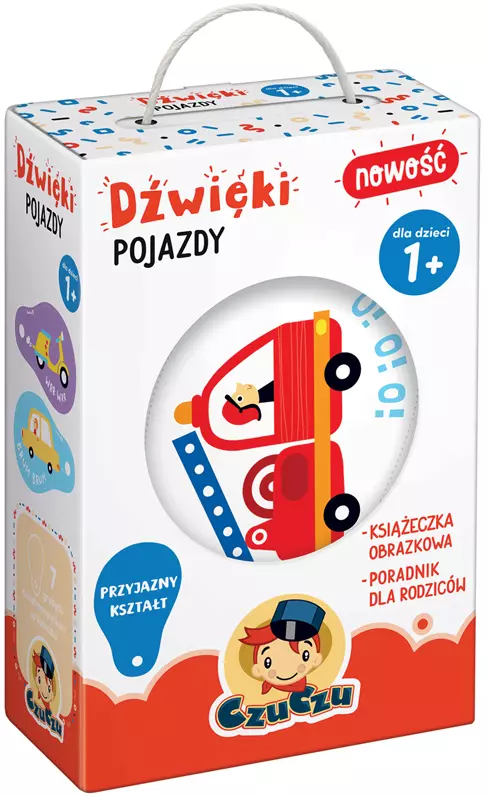 CzuCzu. Dźwięki. Pojazdy - Książki