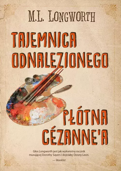 Tajemnica odnalezionego płótna Cezanne'a - Książki