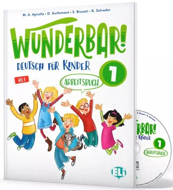 Wunderbar! 1  zeszyt ćwiczeń + CD A1.1 - Książki