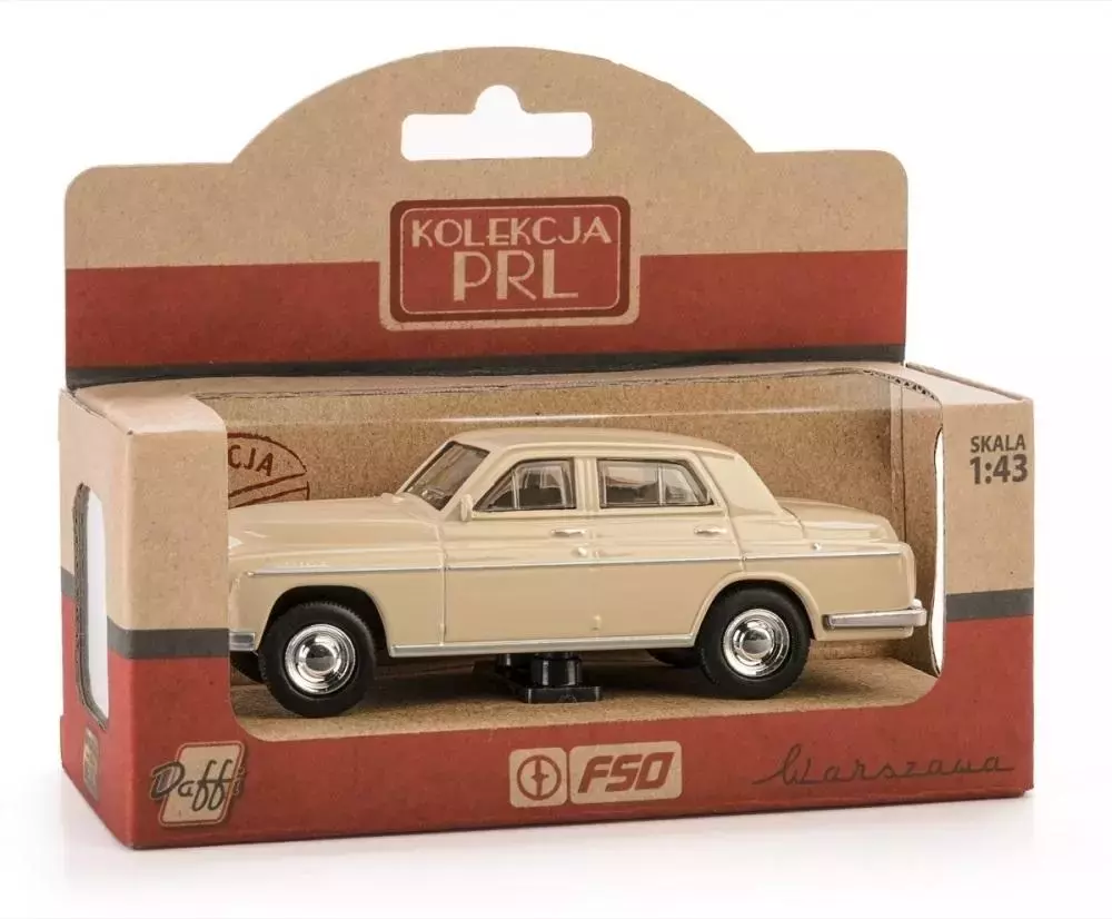 Kolekcja PRL Warszawa 223 beżowa - Zabawki