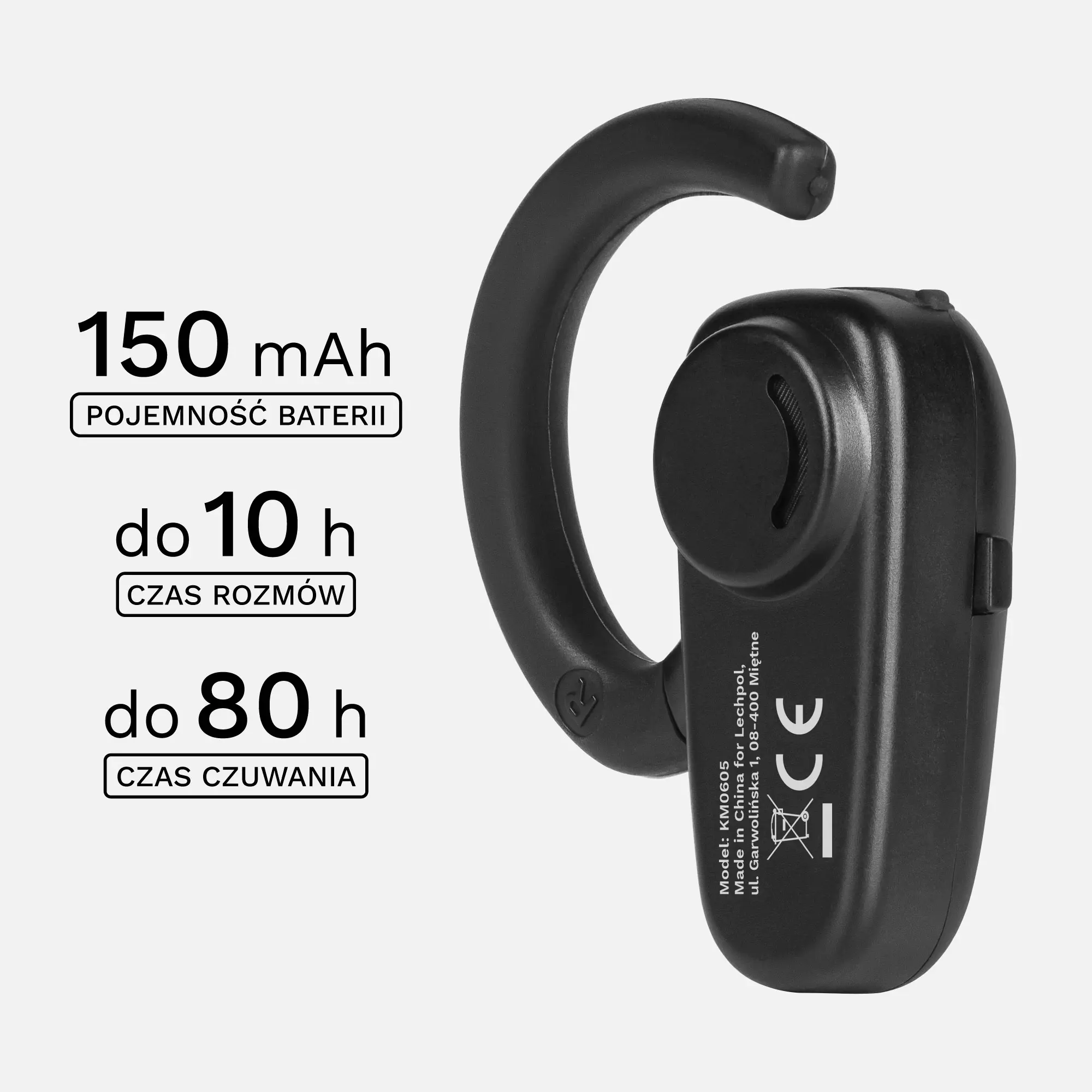 Słuchawka Bluetooth Kruger&Matz Traveler K18 - Elektronika i akcesoria
