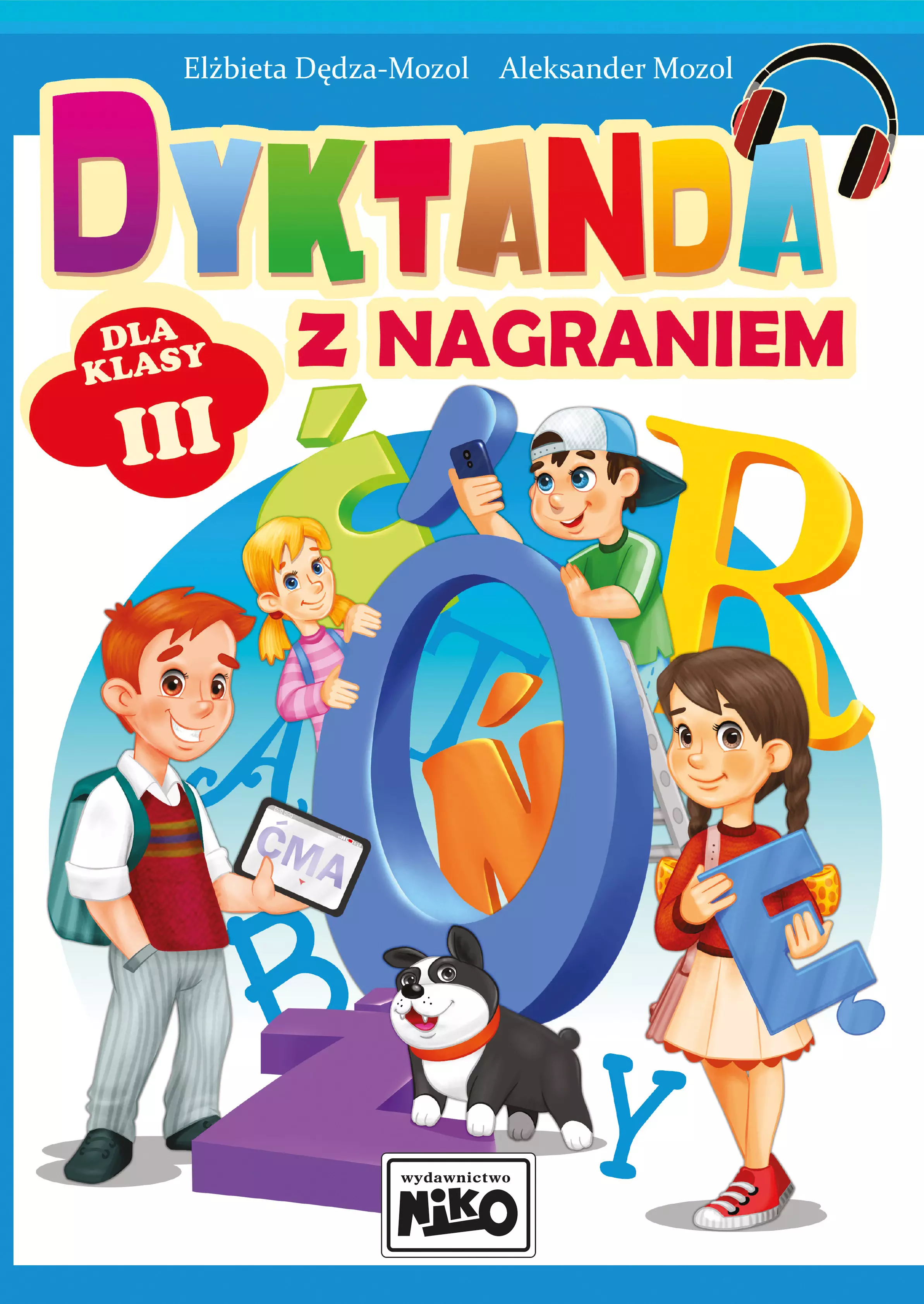 Dyktanda z nagraniem dla klasy 3 - Książki