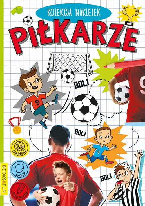 Kolorowanka. Piłkarze - Książki