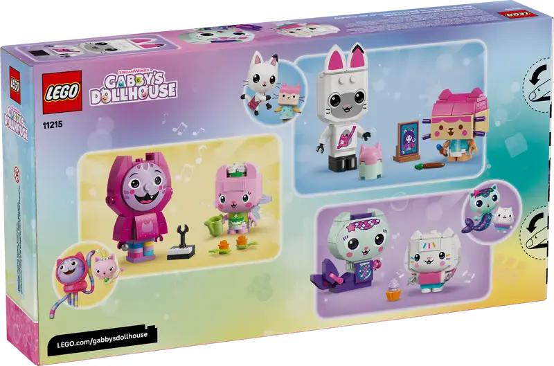 LEGO Koci domek Gabi Koci przyjaciele Gabi z klocków 11215 - Zabawki