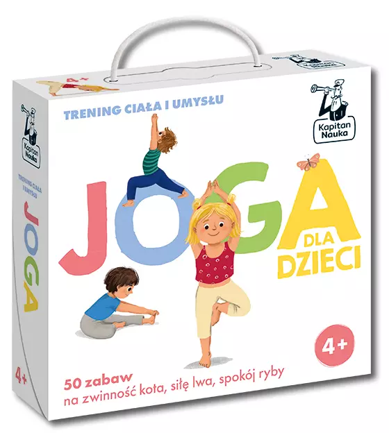 Joga dla dzieci. Trening ciała i umysłu. Kapitan Nauka - Książki