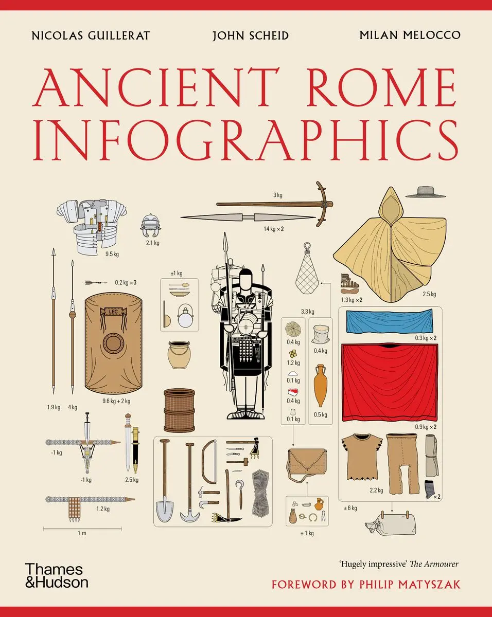 Ancient Rome. Infographics - Książki