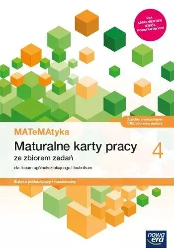 MATeMAtyka 4. Maturalne karty pracy. Zakres podstawowy i rozszerzony - Książki