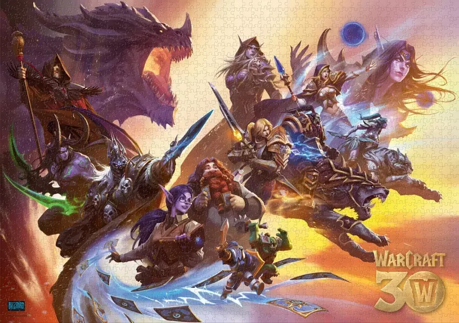 Puzzle 1000 Warcraft 30th Anniversary - Puzzle