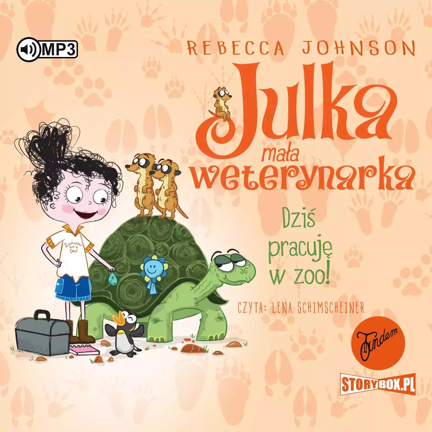 Julka - mała weterynarka. Tom 6. Dziś pracuję w zoo! Audiobook - Audiobooki