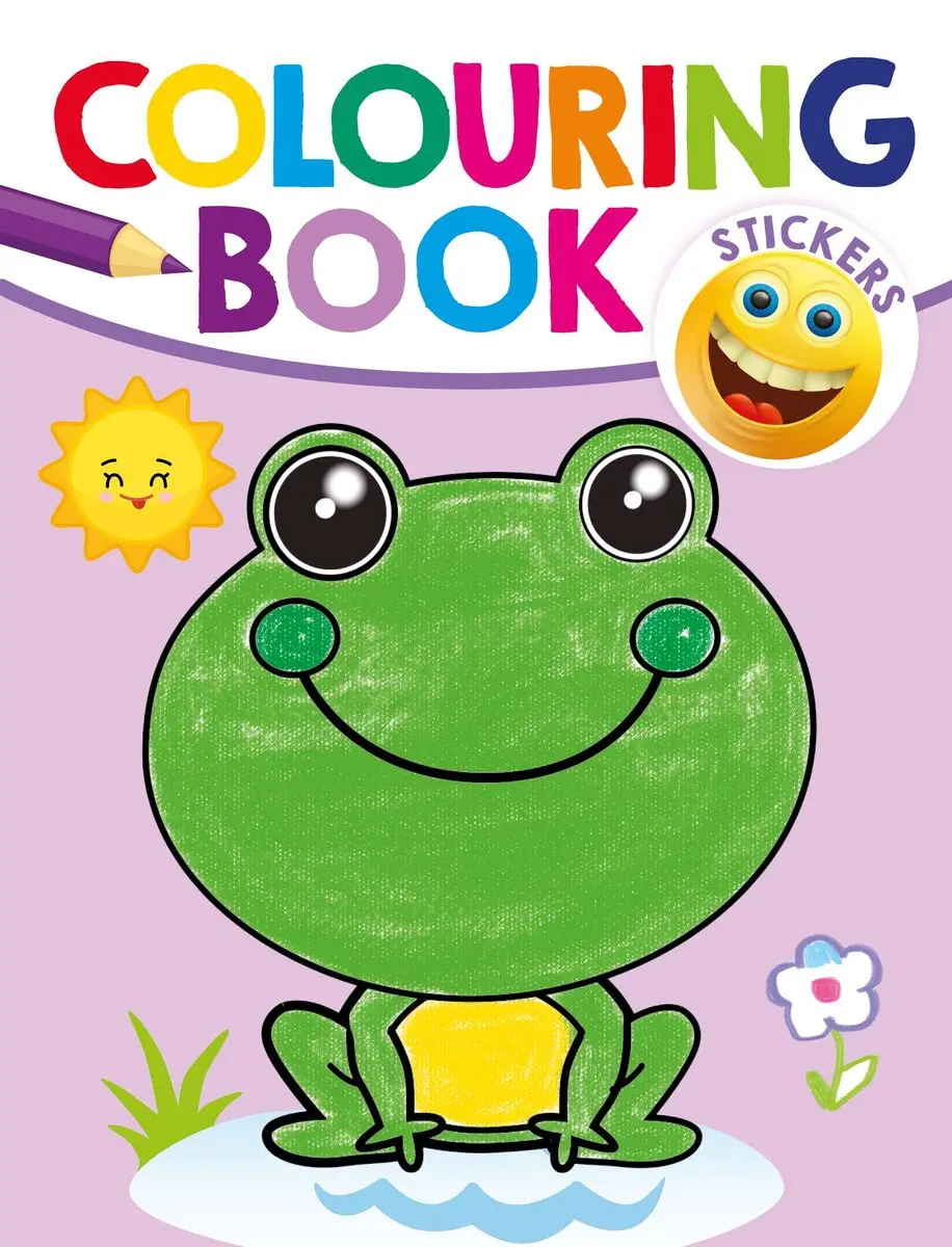 Colouring Book Stickers Żabka - Książki