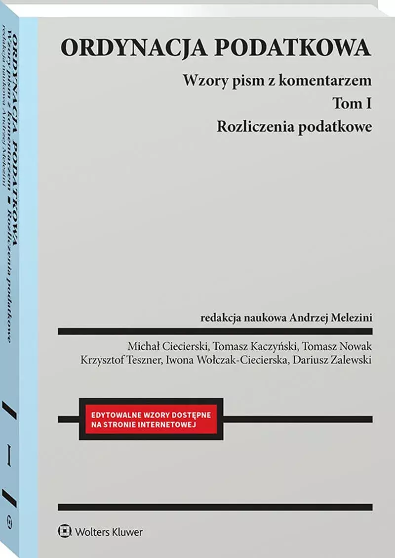 Ordynacja podatkowa T.1 Rozliczenia podatkowe - Książki