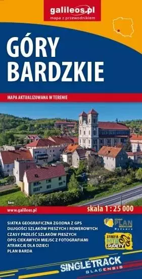 Mapy turystyczne - Góry Bardzkie 1:25 000 - Książki