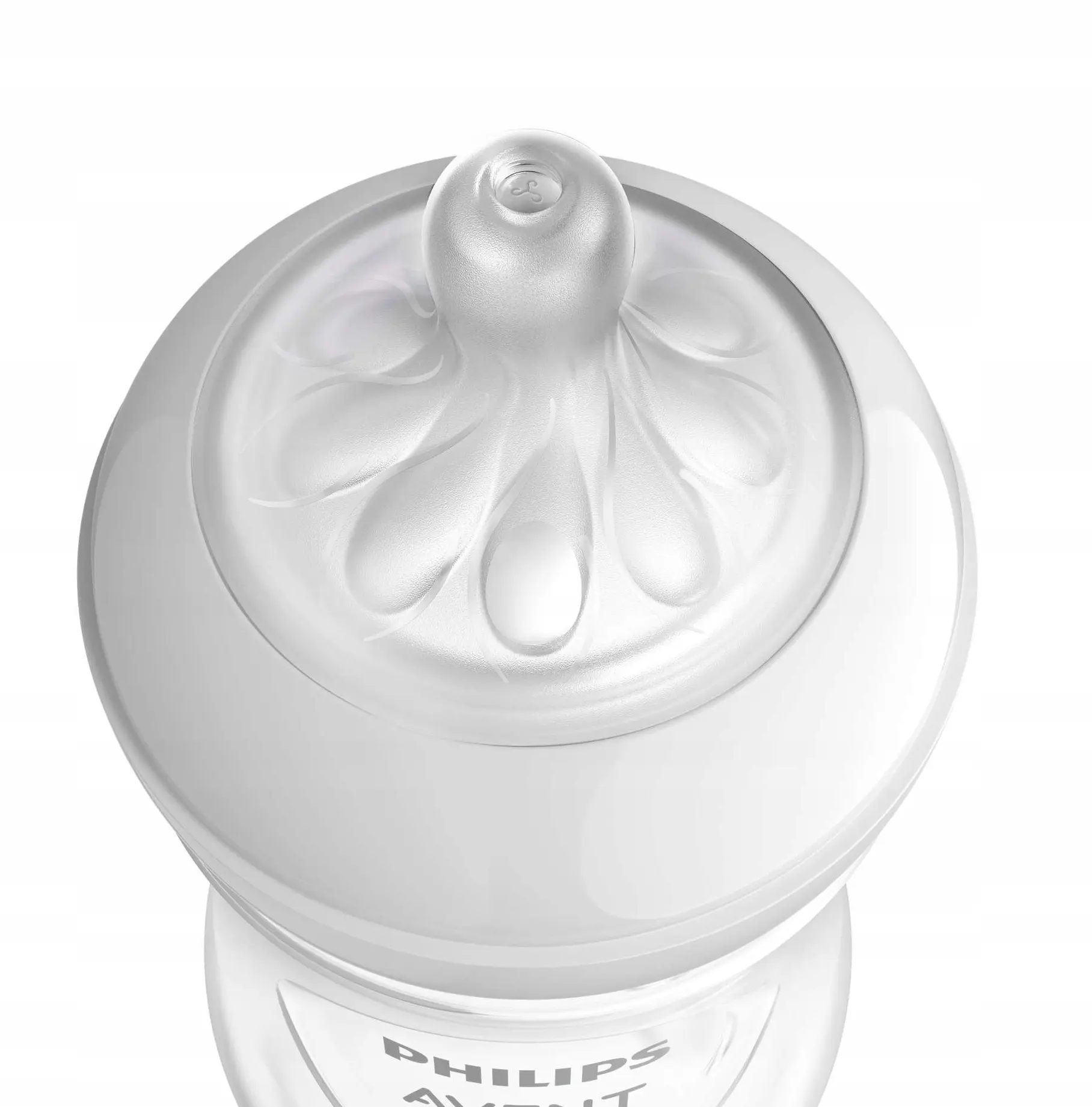 Philips Avent natural SCY963/02 smoczek do butelki RESPONSE 1m+ nr 3 mleko - Zabawki