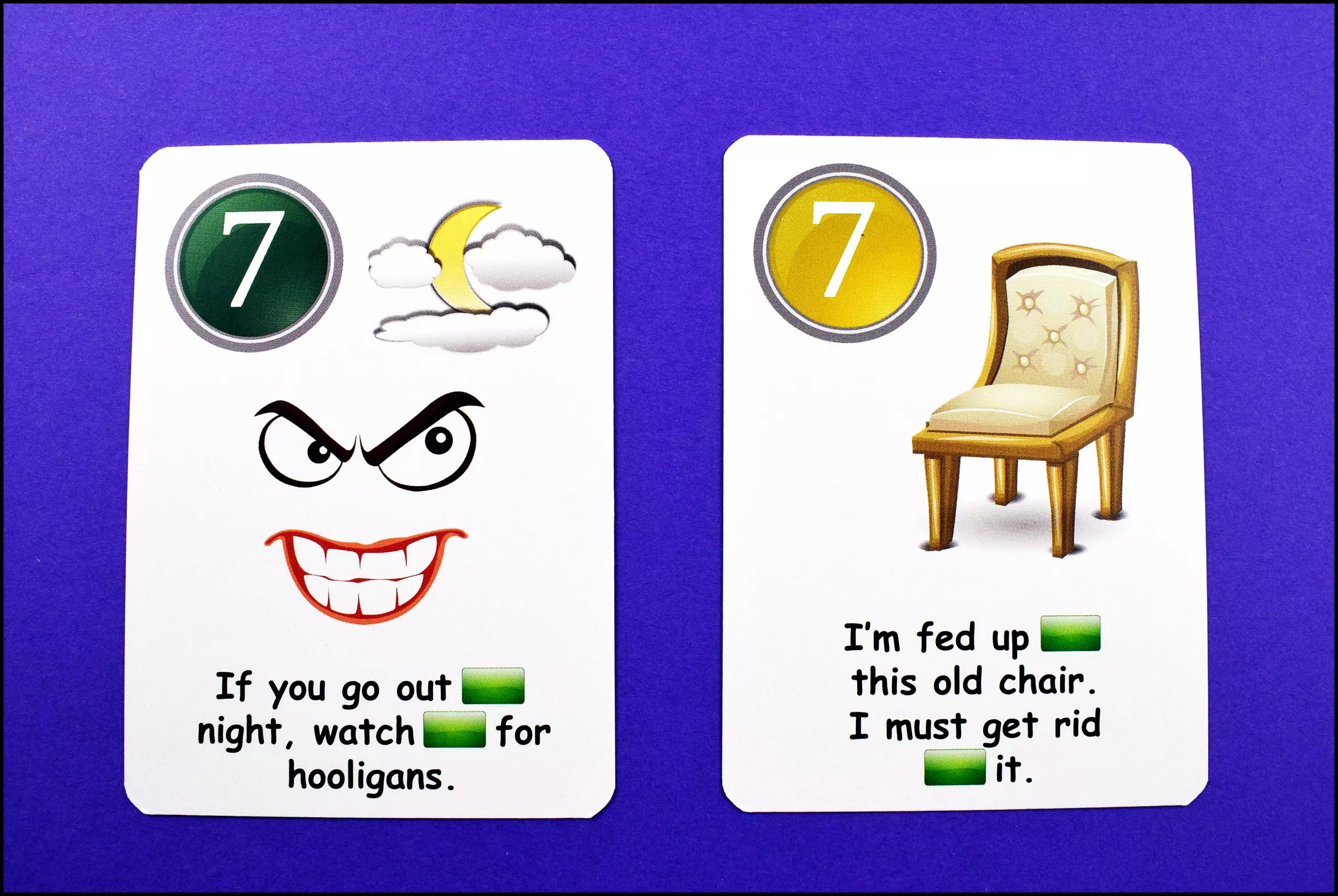 Fun Card English. Prepositions, Prepositions - Gry