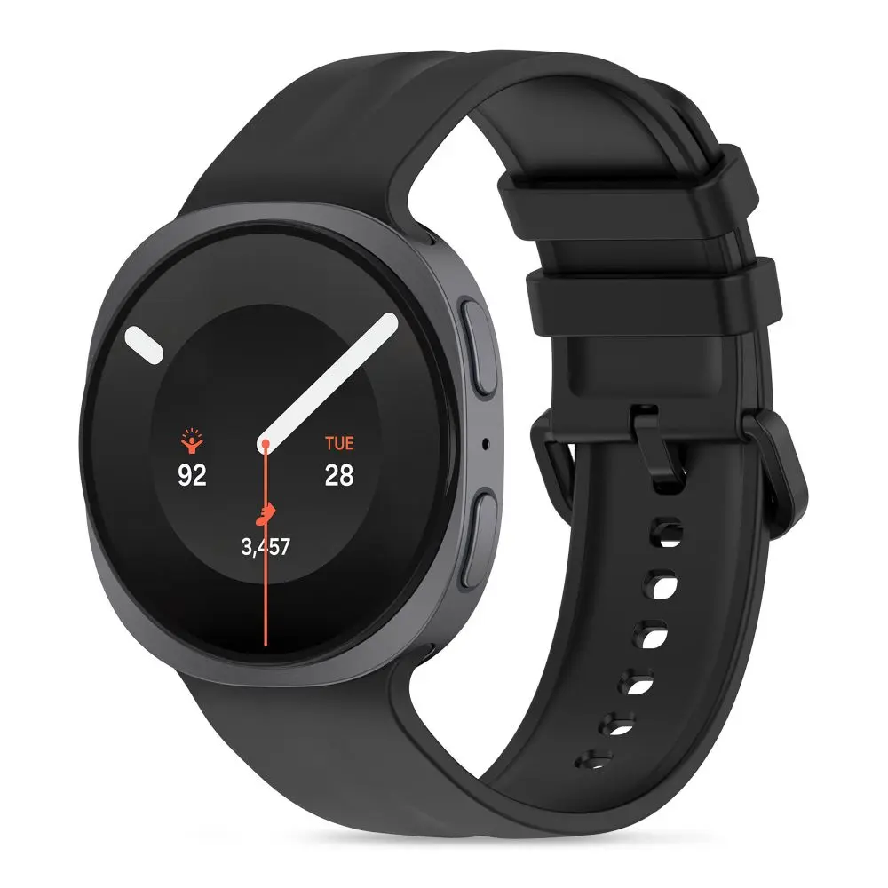 Tech-Protect Silicone Evo Samsung Galaxy Watch 8 / 9 / Classic (40 / 44 / 46 mm) Black - Elektronika i akcesoria