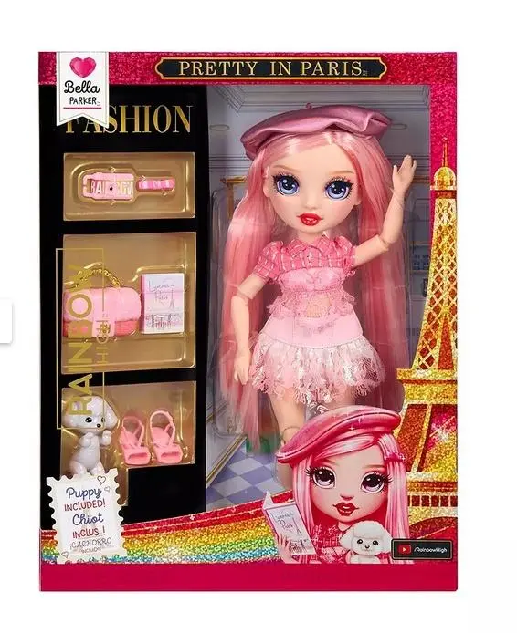 Rainbow High Pretty in Paris Fashion Doll - Bella - Zabawki