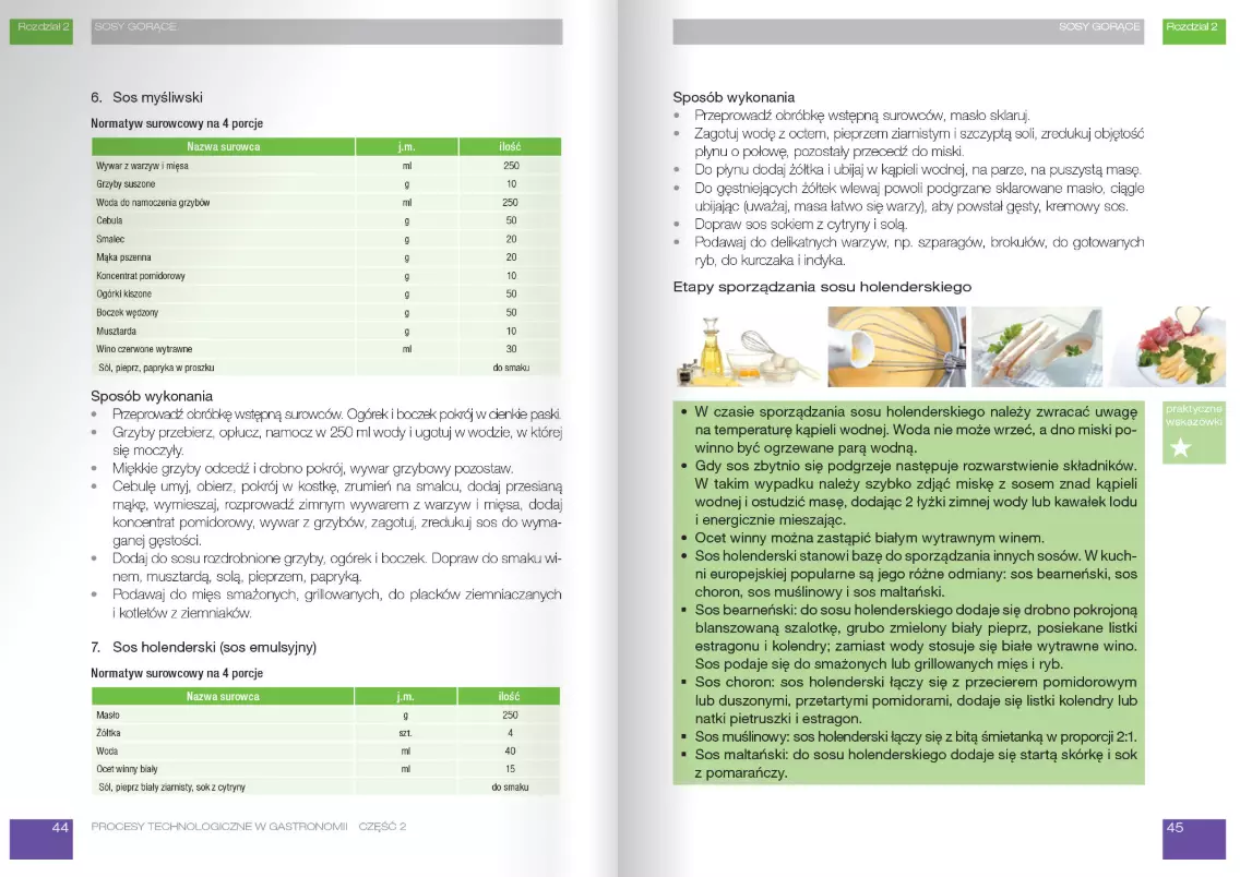 Procesy technologiczne w gastronomii. Część 2 - Książki