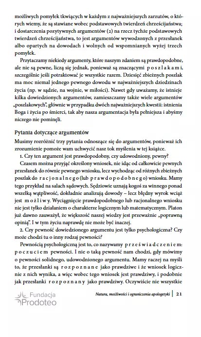 Podstawy apologetyki chrześcijańskiej. Setki pytań, setki odpowiedzi - Książki