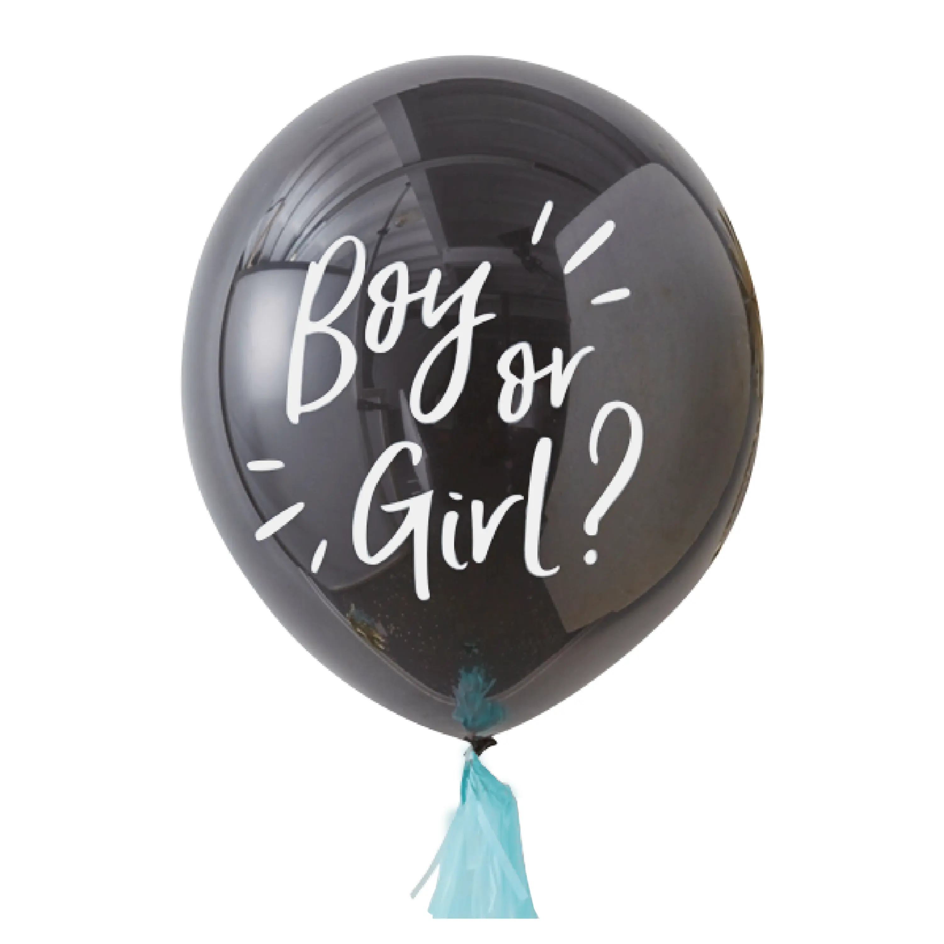 Balon Boy or Girl dla chłopca 36cali 1szt. - Impreza