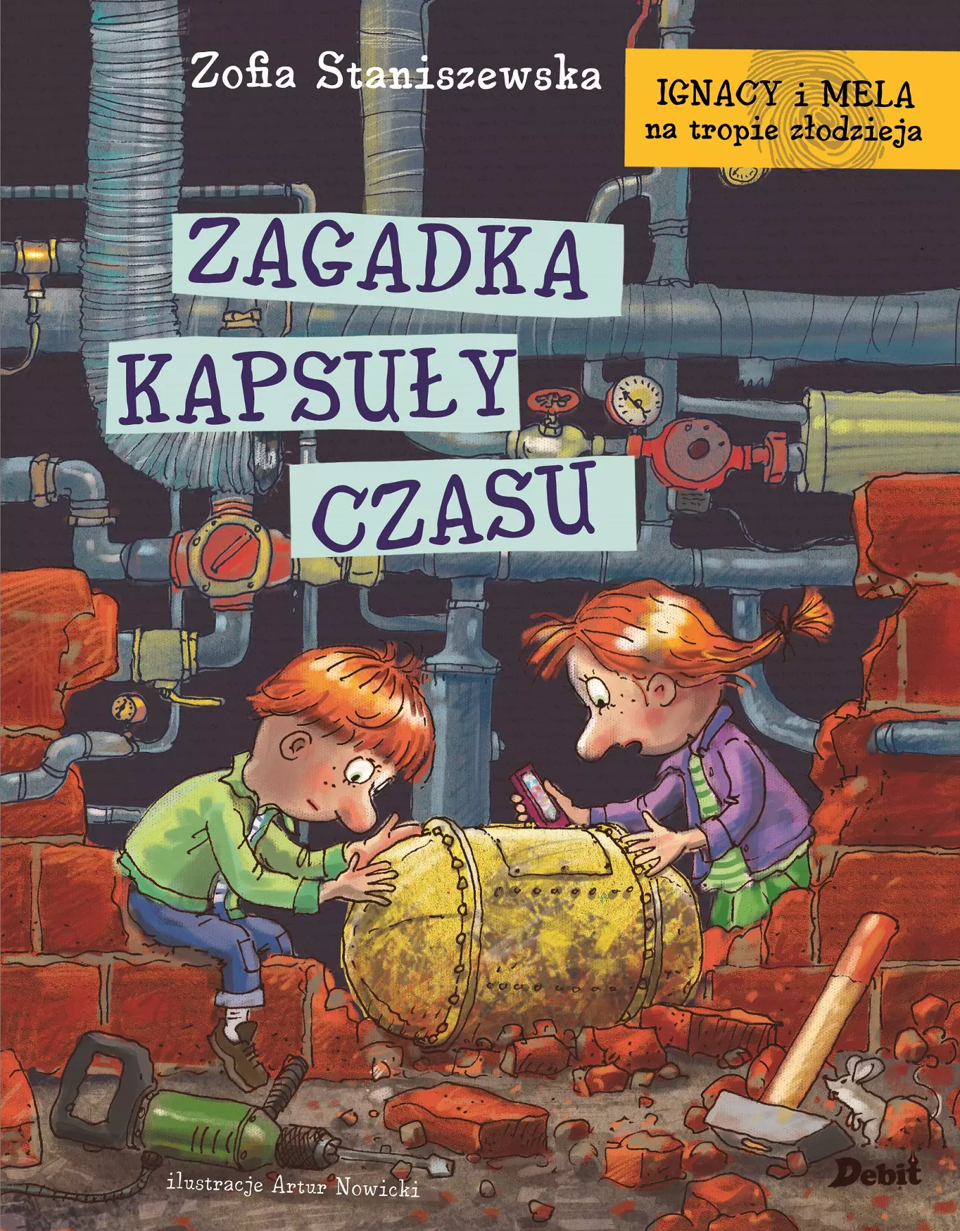 Ignacy i Mela na tropie złodzieja. Ignacy i Mela na tropie złodzieja. Zagadka kapsuły czasu - Książki