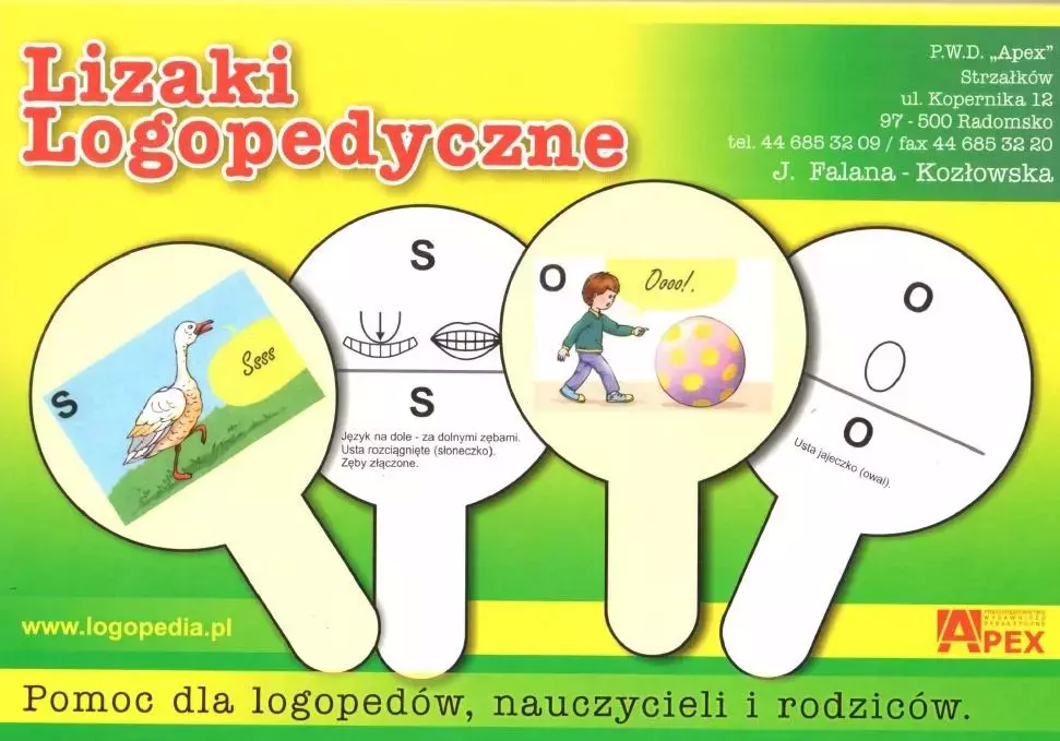 Lizaki Logopedyczne - Książki