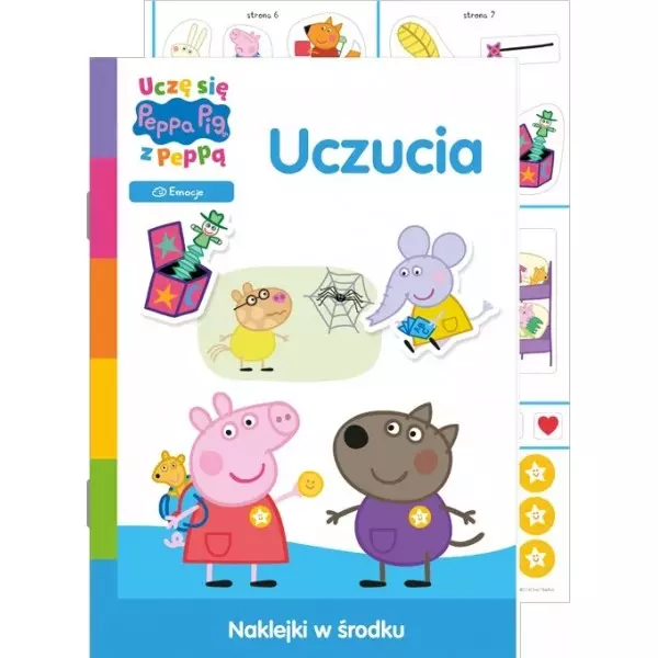 Uczę się z Peppą część 2. Uczucia - Książki