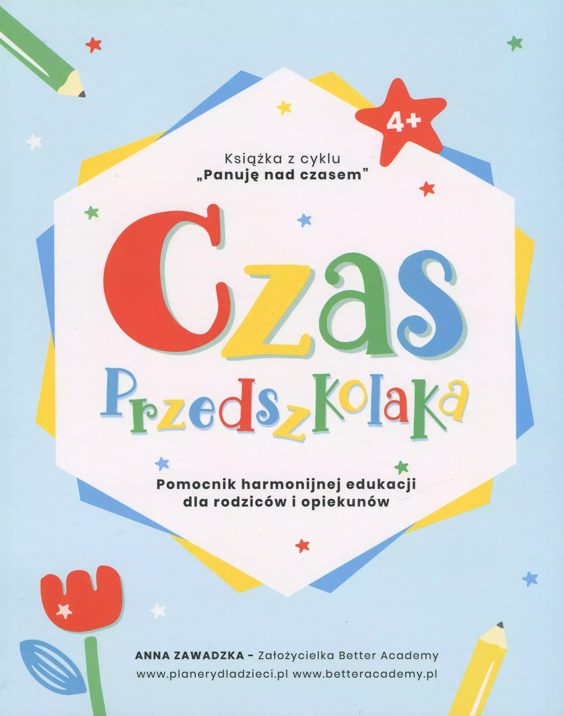 Czas przedszkolaka. Mój pierwszy Planer - Książki