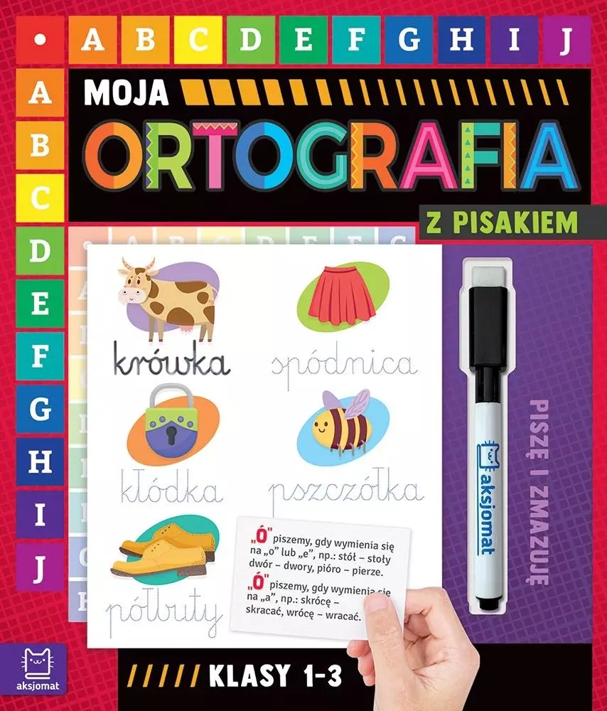 Moja ortografia z pisakiem klasy 1-3 - Książki
