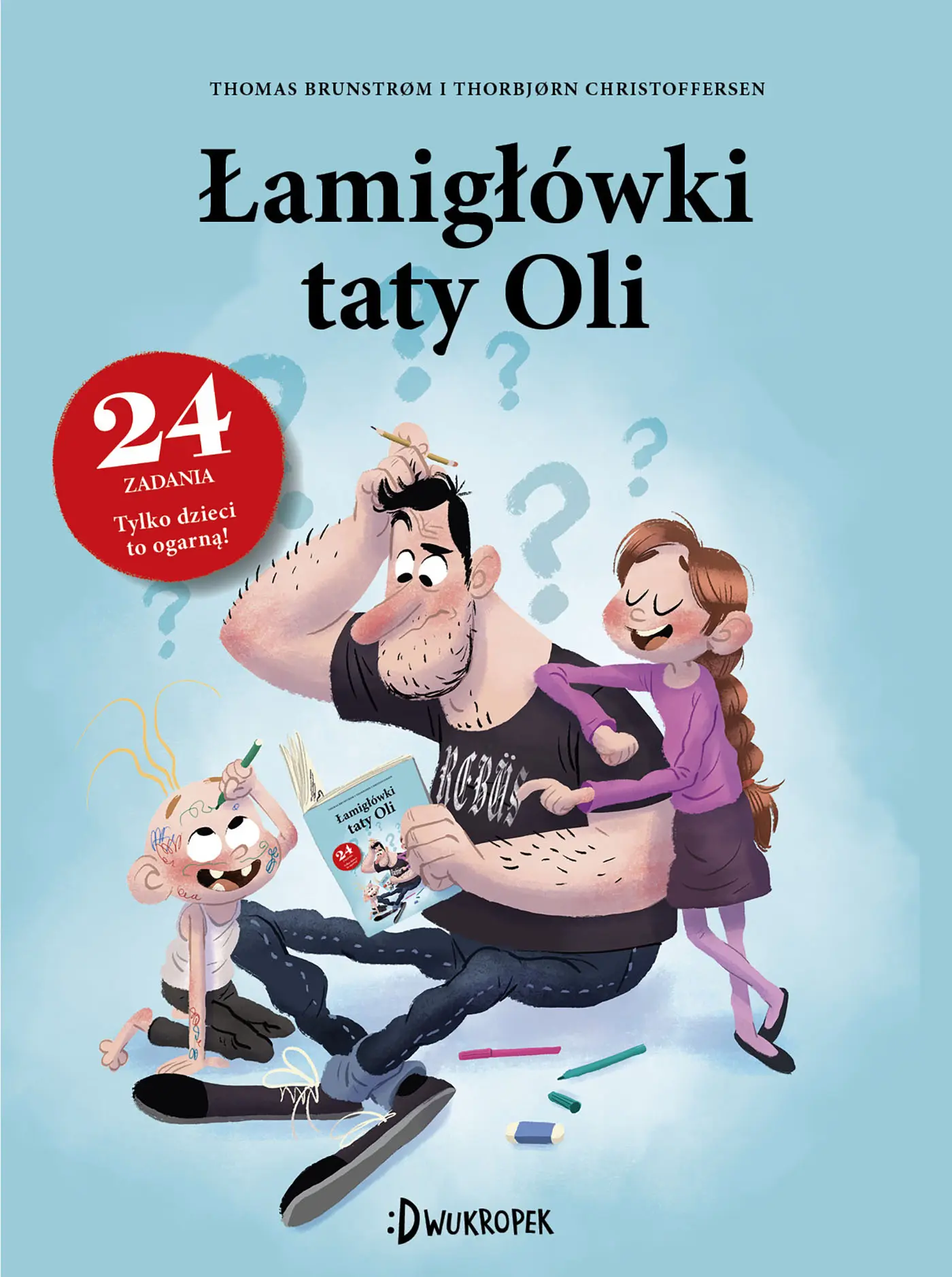 Łamigłówki taty Oli - Książki