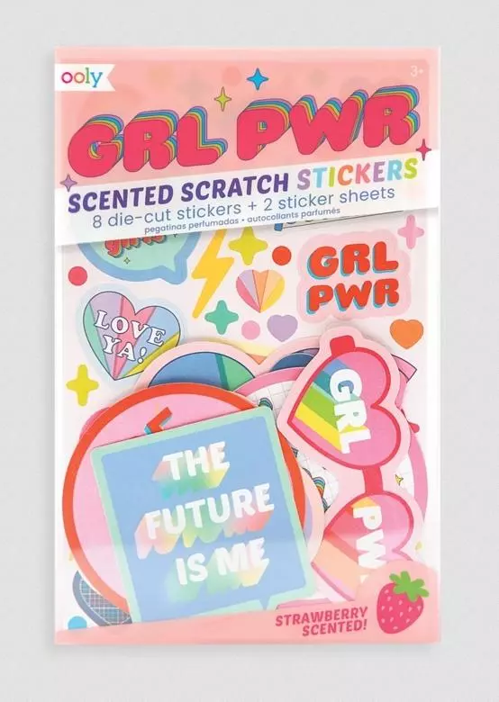 Naklejki pachnące Grl pwr - Papiernicze i szkolne