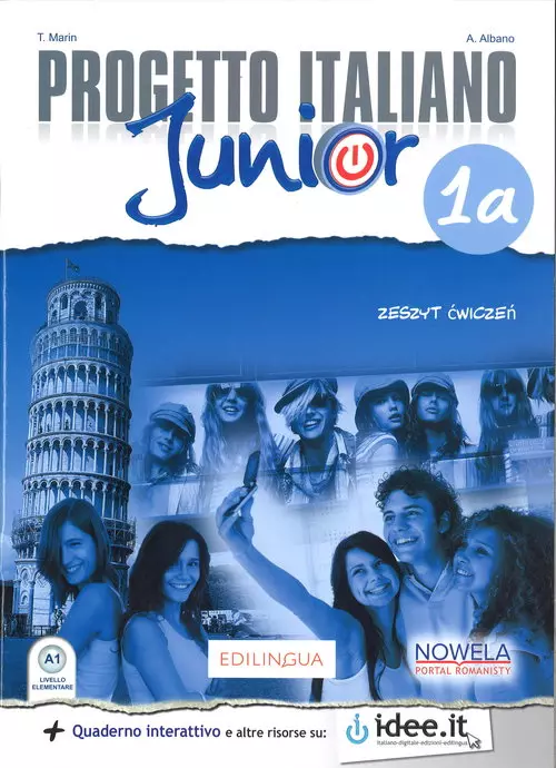 Progetto italiano. Junior 1a. Zeszyt ćwiczeń - Książki