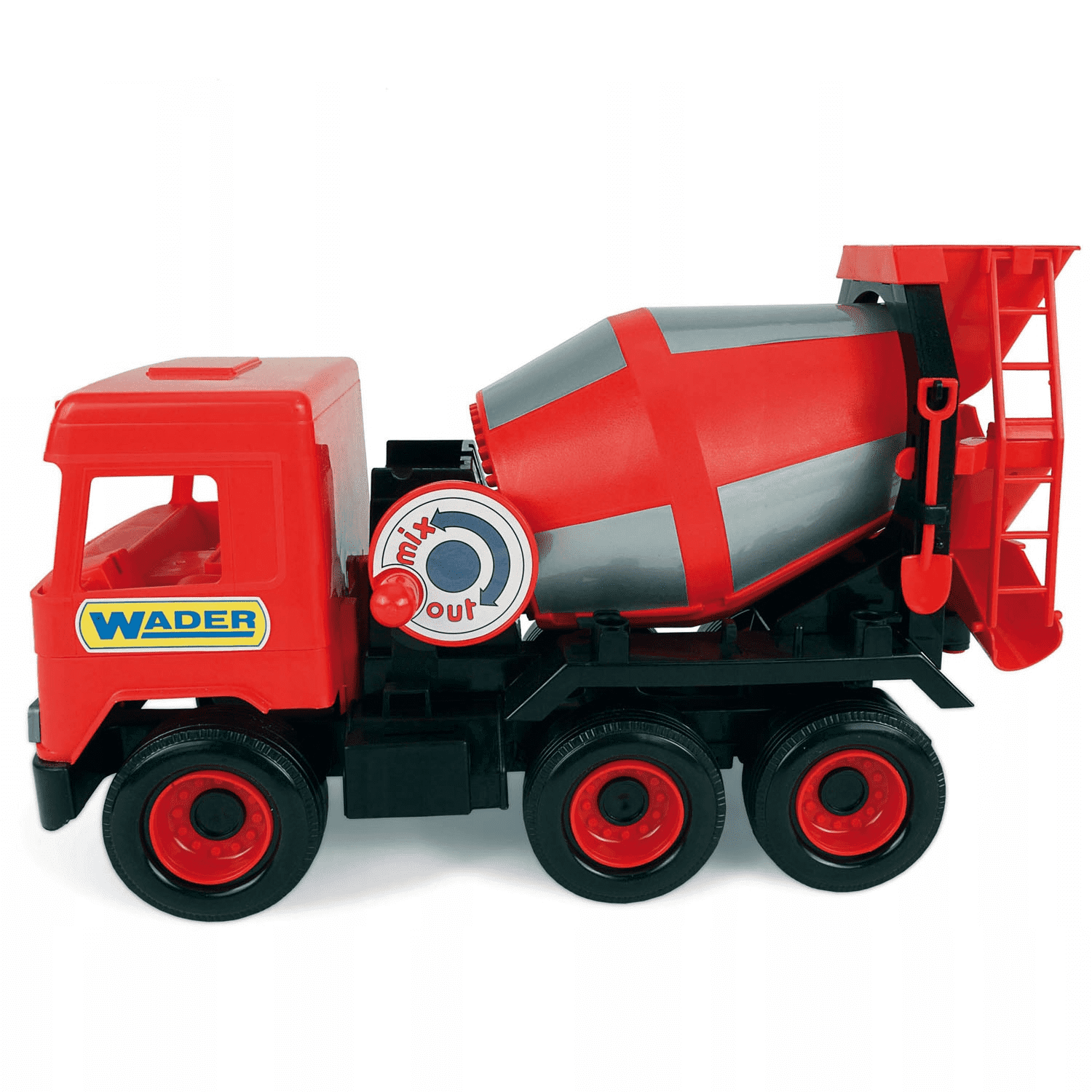 Middle truck. Betoniarka czerwona 32114 - Zabawki