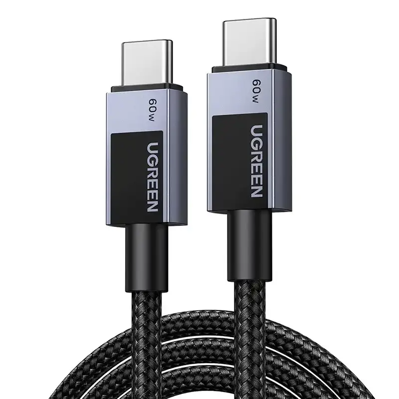 Kabel UGREEN L524 USB-C-USB-C 3m 60W (szary) - Elektronika i akcesoria