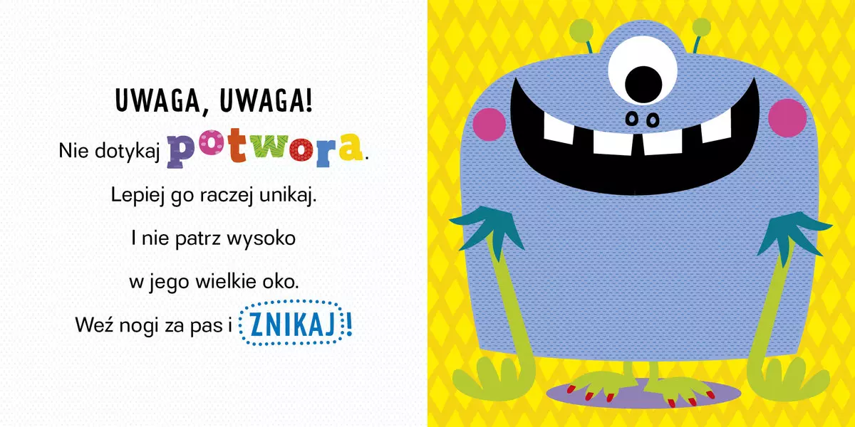 Uwaga! Potwór - Książki